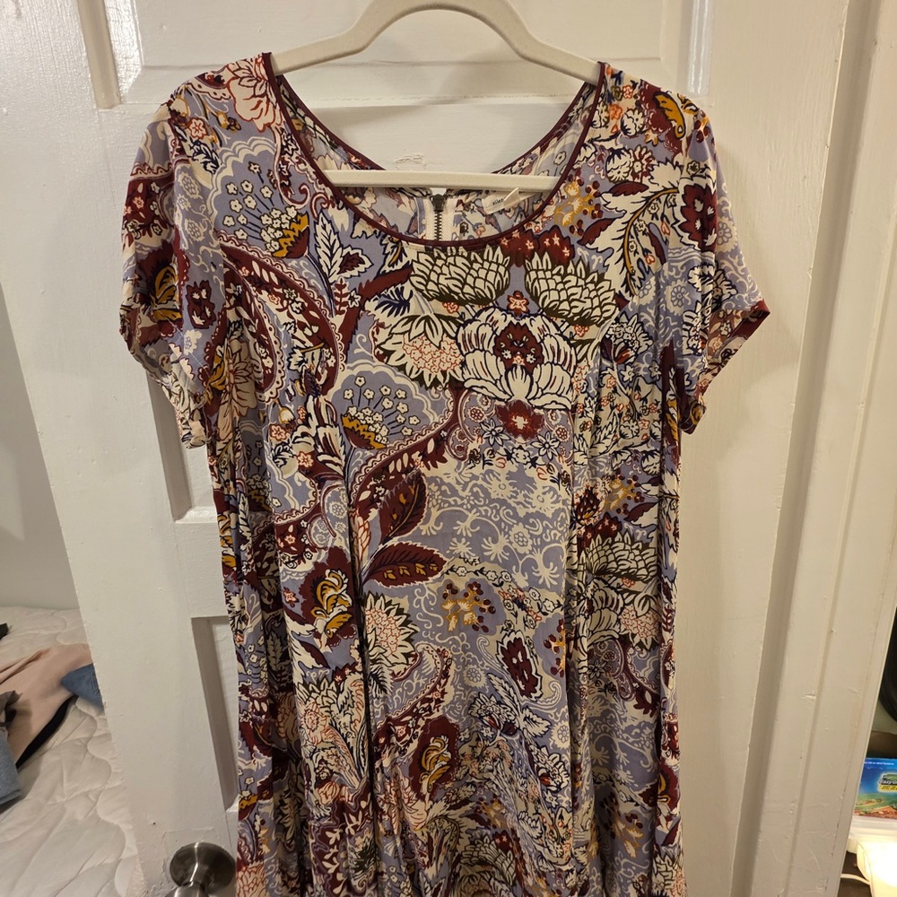 Silence + Noise Multicolor Floral Dress